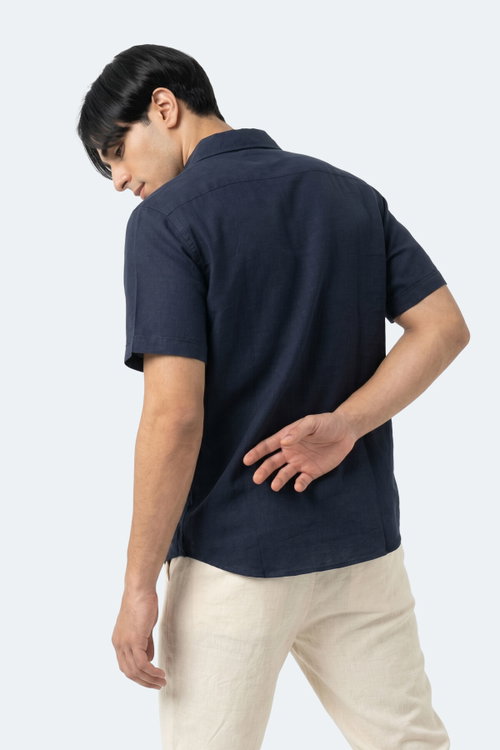Slazenger KIRTIDA Erkek Indigo Gömlek