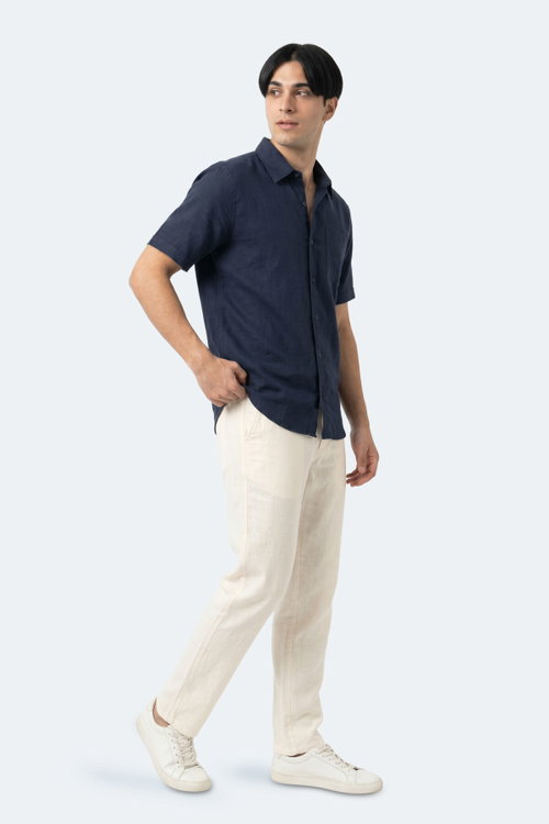 Slazenger KIRTIDA Erkek Indigo Gömlek