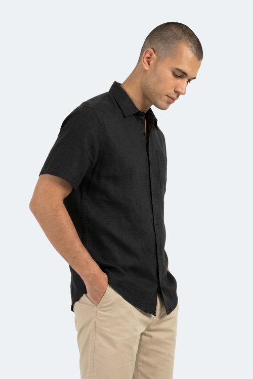 Slazenger KIRTIDA Erkek Siyah Gömlek