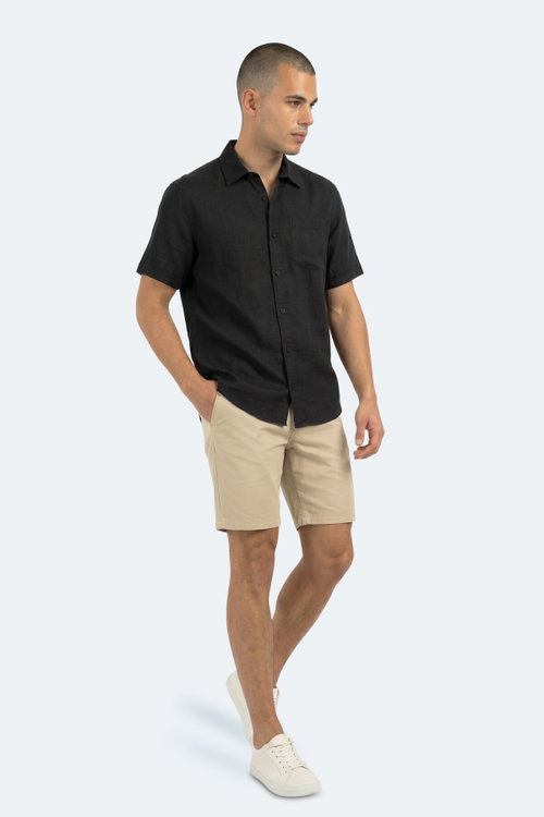 Slazenger KIRTIDA Erkek Siyah Gömlek