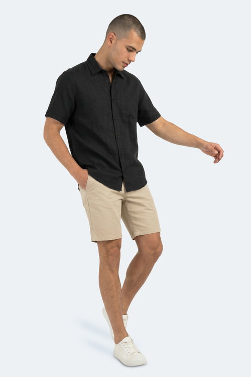 Slazenger KIRTIDA Erkek Siyah Gömlek