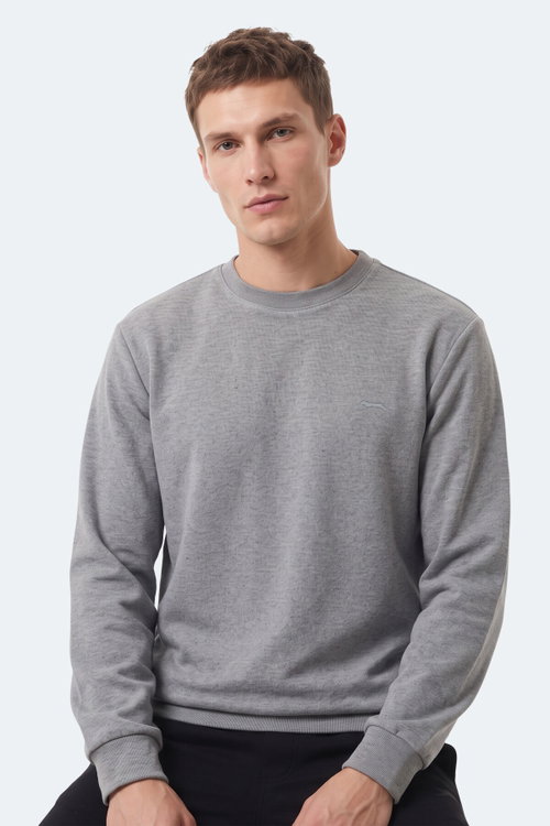 Slazenger KLAHAN I Erkek Antrasit Sweatshırt