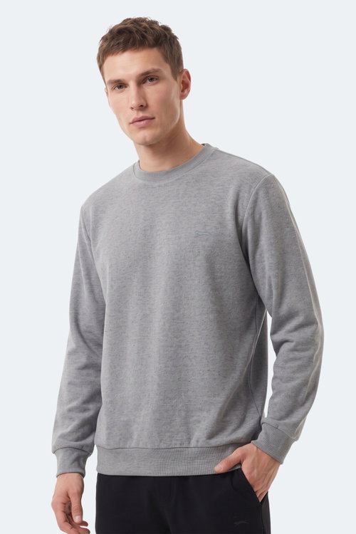 Slazenger KLAHAN I Erkek Antrasit Sweatshırt