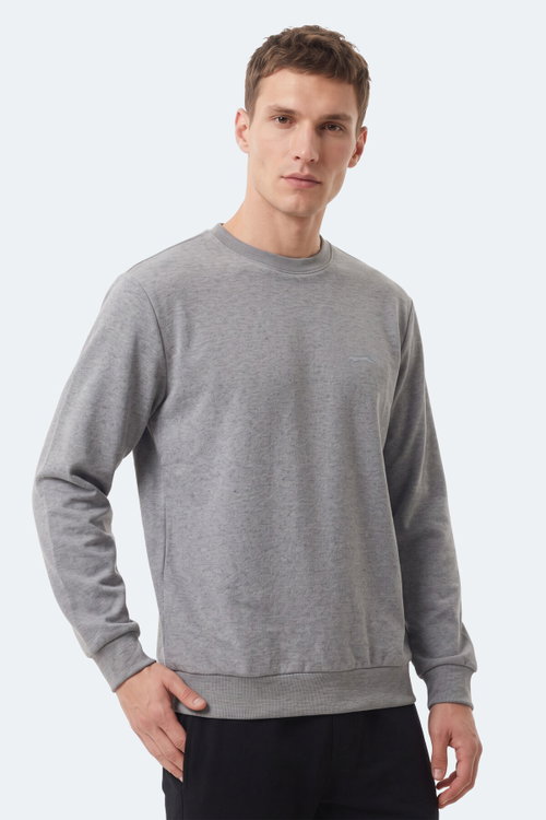 Slazenger KLAHAN I Erkek Antrasit Sweatshırt