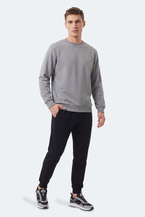 Slazenger KLAHAN I Erkek Antrasit Sweatshırt
