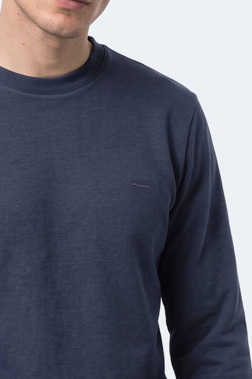 Slazenger KLAHAN I Erkek Lacivert Sweatshırt