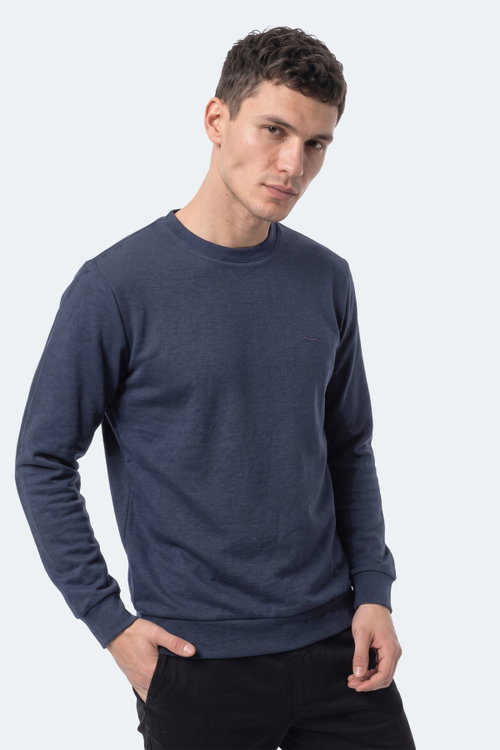 Slazenger KLAHAN I Erkek Lacivert Sweatshırt
