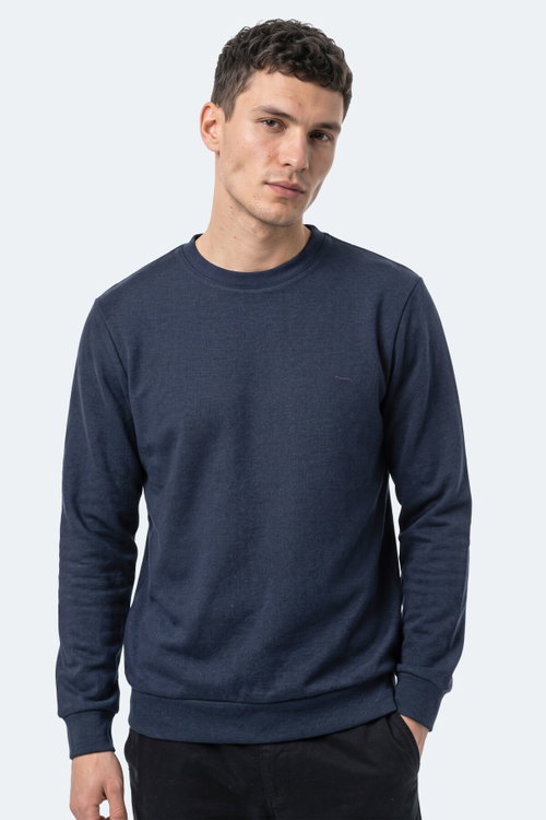 Slazenger KLAHAN I Erkek Lacivert Sweatshırt