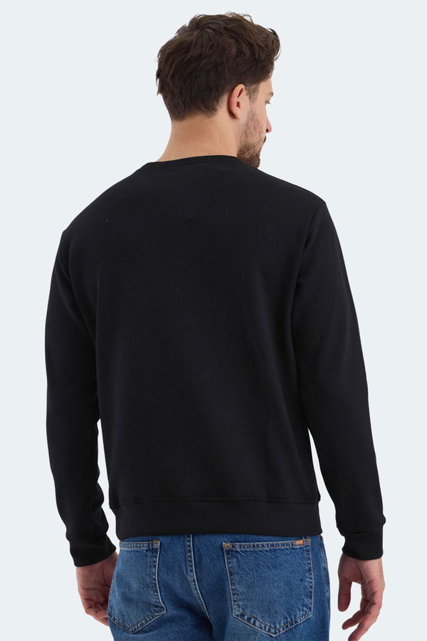 Slazenger KLARIS I Erkek Sweatshirt Siyah