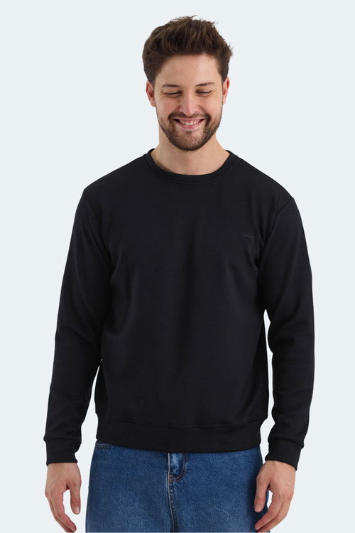 Slazenger KLARIS I Erkek Sweatshirt Siyah