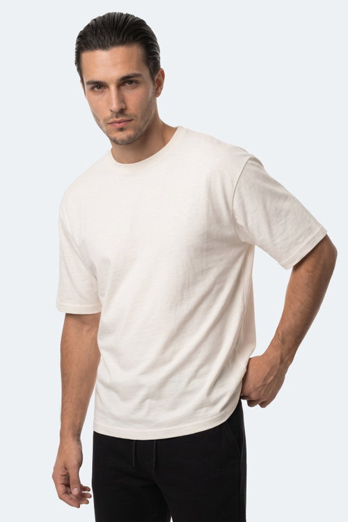 Slazenger KODEX Erkek Ekru Tişört