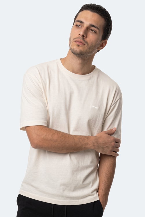 Slazenger KODEX Erkek Ekru Tişört