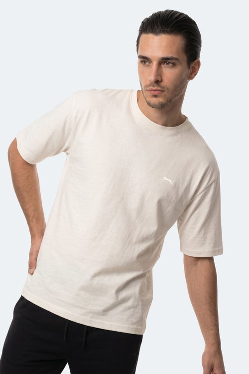 Slazenger KODEX Erkek Ekru Tişört