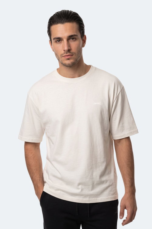 Slazenger KODEX Erkek Ekru Tişört