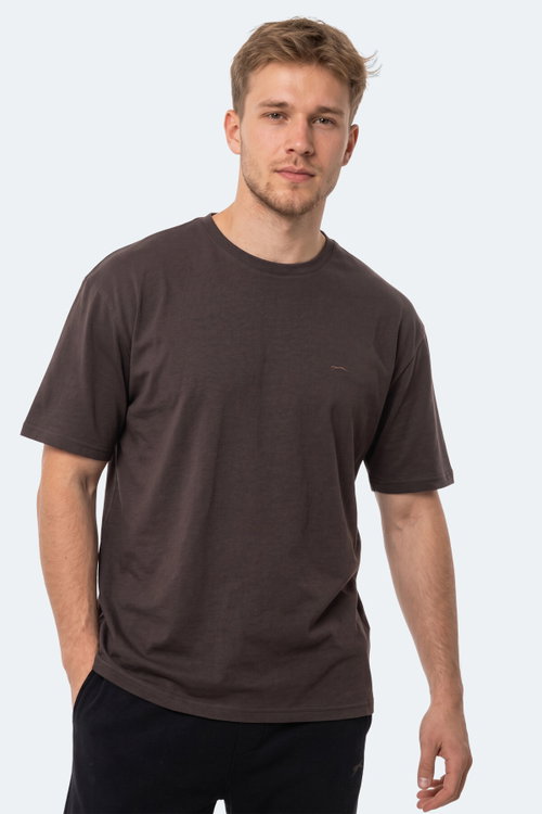 Slazenger KODEX Erkek Kahve Tişört