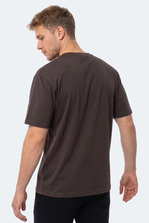 Slazenger KODEX Erkek Kahve Tişört