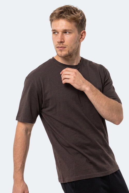 Slazenger KODEX Erkek Kahve Tişört