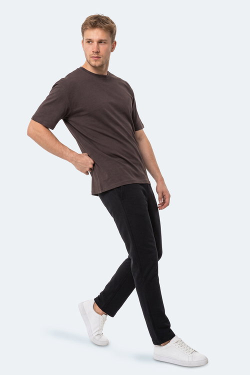 Slazenger KODEX Erkek Kahve Tişört