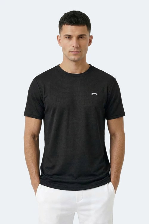 Slazenger KOFONA 2 Lİ SET Erkek Turkuaz - Siyah Tişört
