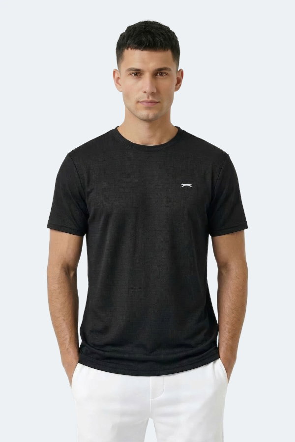 Slazenger KOFONA 2 Lİ SET Erkek Turkuaz - Siyah Tişört