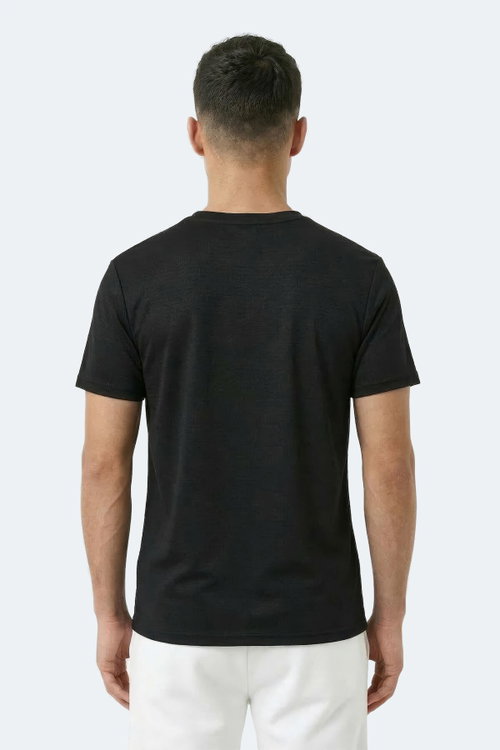 Slazenger KOFONA 2 Lİ SET Erkek Turkuaz - Siyah Tişört