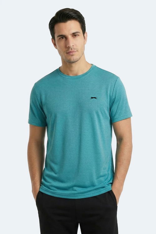 Slazenger KOFONA Erkek Turkuaz Tişört