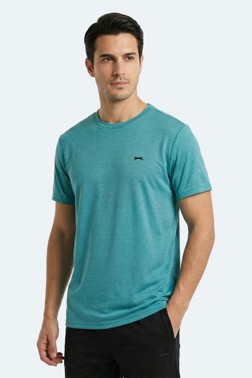 Slazenger KOFONA Erkek Turkuaz Tişört