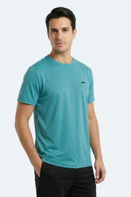 Slazenger KOFONA Erkek Turkuaz Tişört