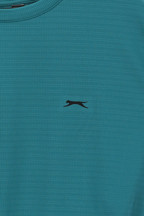 Slazenger KOFONA Erkek Turkuaz Tişört