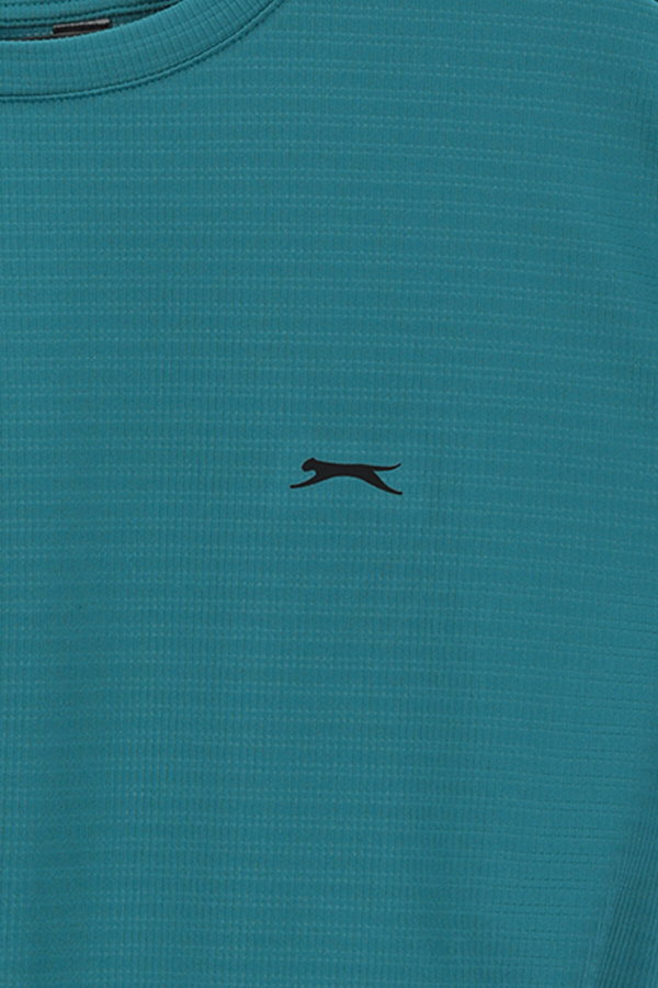 Slazenger KOFONA Erkek Turkuaz Tişört