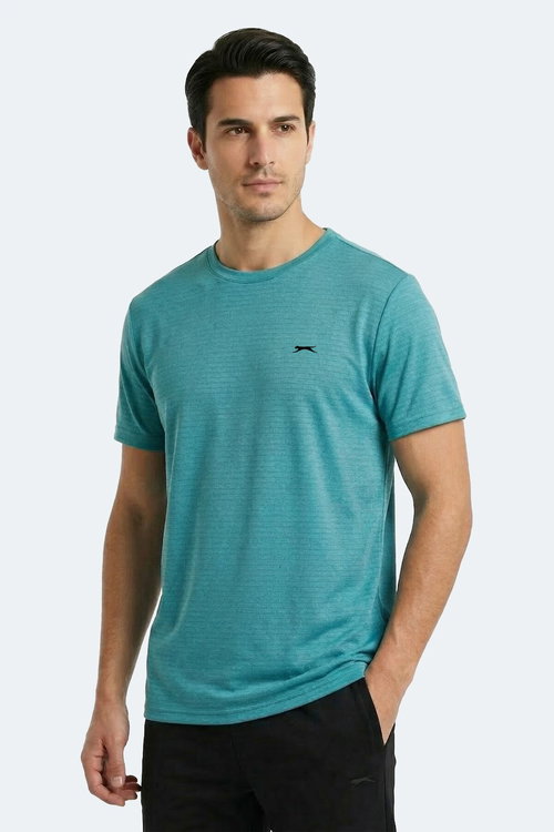 Slazenger KOFONA Erkek Turkuaz Tişört