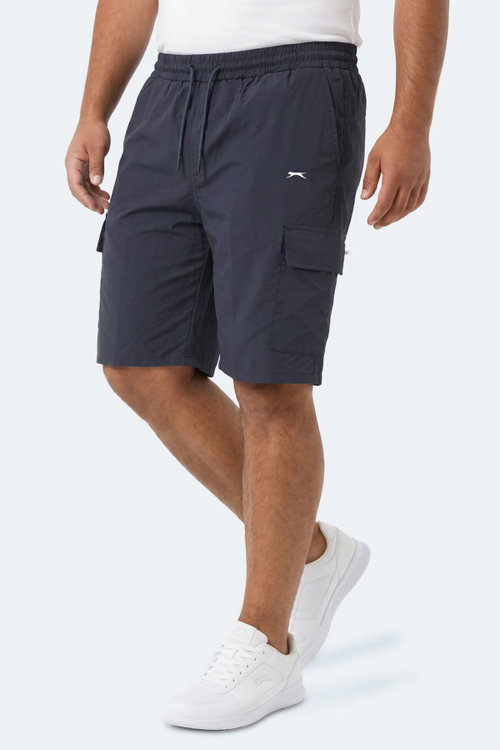 Slazenger KOFU Erkek Kargo Cepli Lacivert Şort