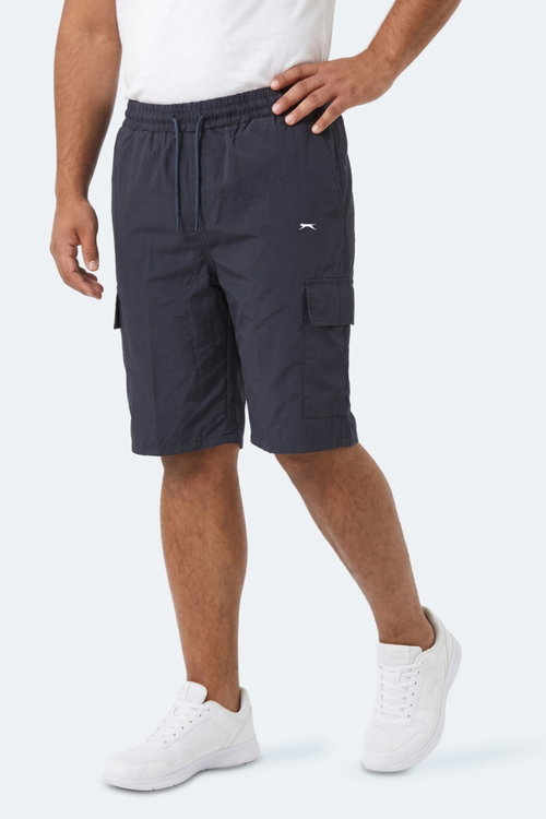 Slazenger KOFU Erkek Kargo Cepli Lacivert Şort