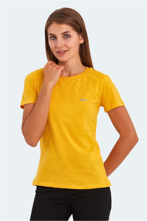 KORNELI I Kadın T-Shirt Hardal