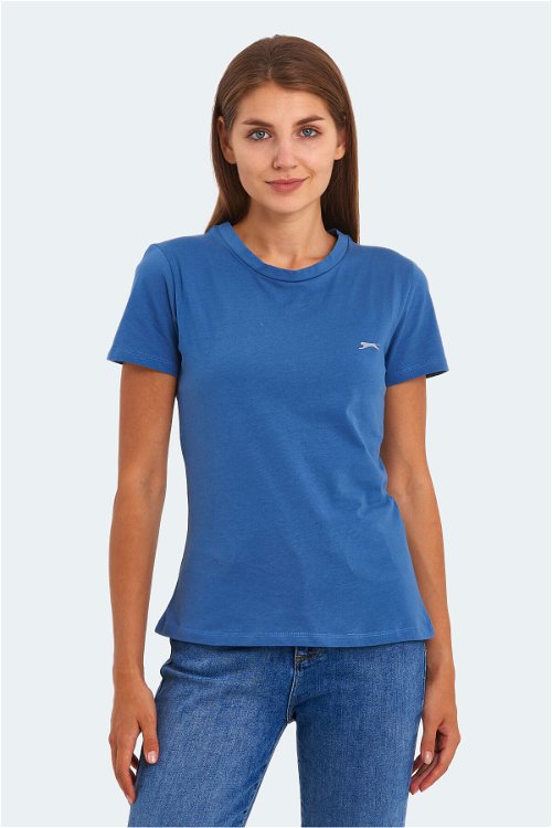 Slazenger KORNELI I Kadın T-Shirt Indigo