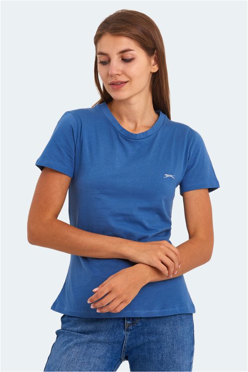 Slazenger KORNELI I Kadın T-Shirt Indigo