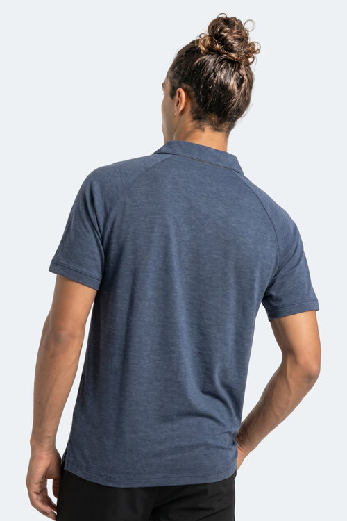 Slazenger KORS Erkek Polo Yaka Lacivert Tişört