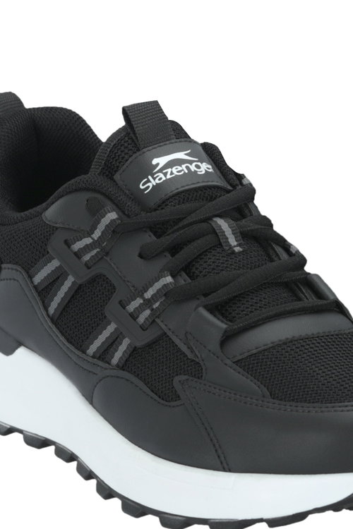 Slazenger KORST Erkek Siyah Koşu & Yürüyüş Spor Ayakkabısı