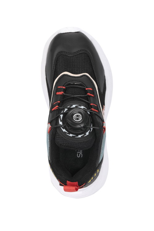 Slazenger KORTECH F Erkek Çocuk Siyah / Turuncu Günlük Spor Ayakkabısı