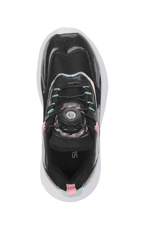 Slazenger KORTECH F Kız Çocuk Siyah / Pembe Günlük Spor Ayakkabısı