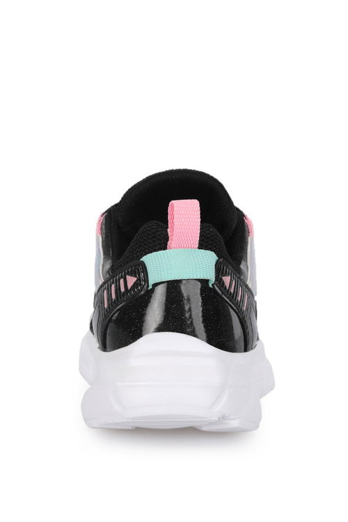Slazenger KORTECH F Kız Çocuk Siyah / Pembe Günlük Spor Ayakkabısı