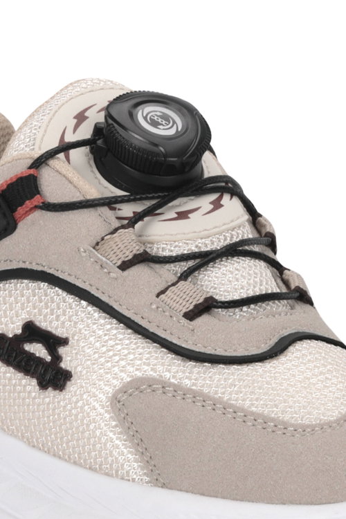 Slazenger KORTECH F Unisex Çocuk Bej / Siyah Günlük Spor Ayakkabısı
