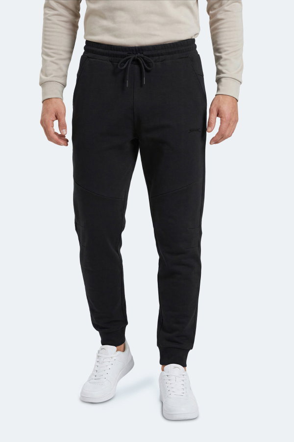 Slazenger KORVIX I Erkek Siyah Eşofman Altı