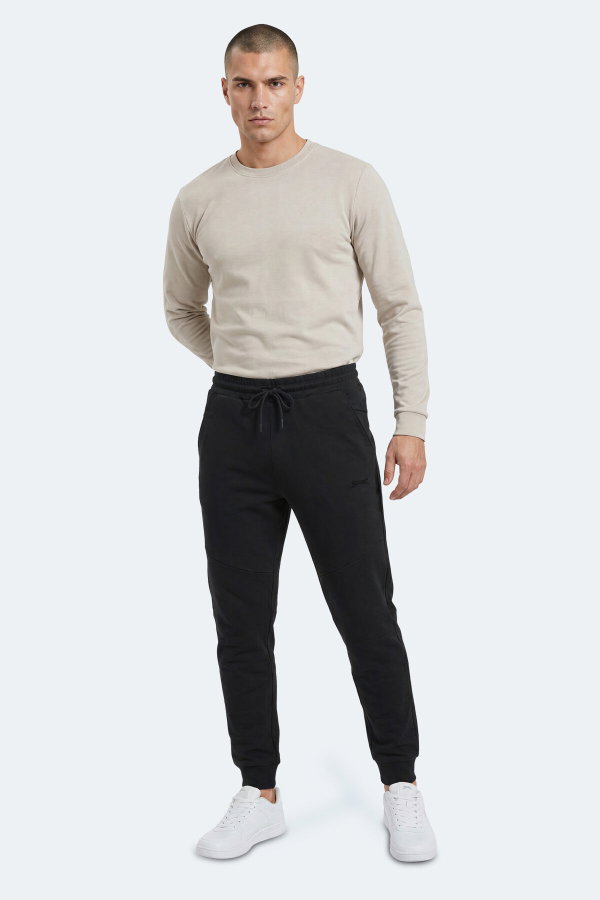 Slazenger KORVIX I Erkek Siyah Eşofman Altı