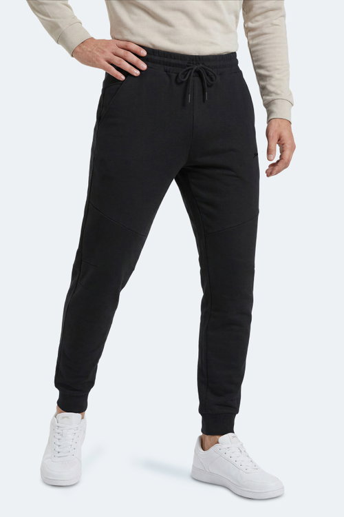 Slazenger KORVIX I Erkek Siyah Eşofman Altı