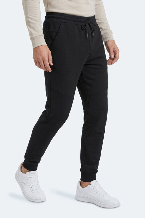Slazenger KORVIX I Erkek Siyah Eşofman Altı
