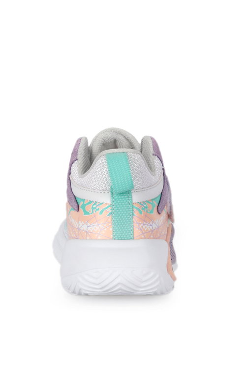 Slazenger KOTHILL F Kız Çocuk Cırt Cırtlı Beyaz / Lila Günlük Spor Ayakkabısı