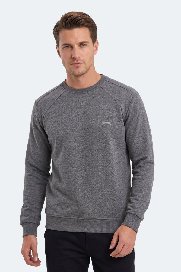 Slazenger KOVAN I Erkek Antrasit Sweatshırt