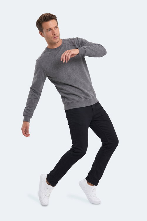 Slazenger KOVAN I Erkek Antrasit Sweatshırt