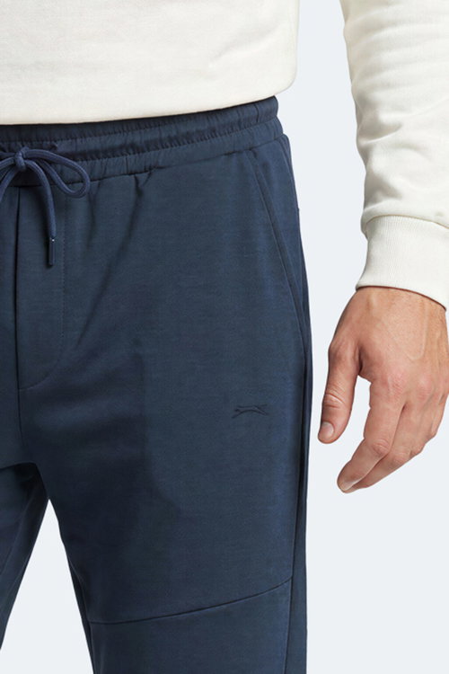 Slazenger KOX I Erkek Cepli Slim Fit Lacivert Eşofman Altı